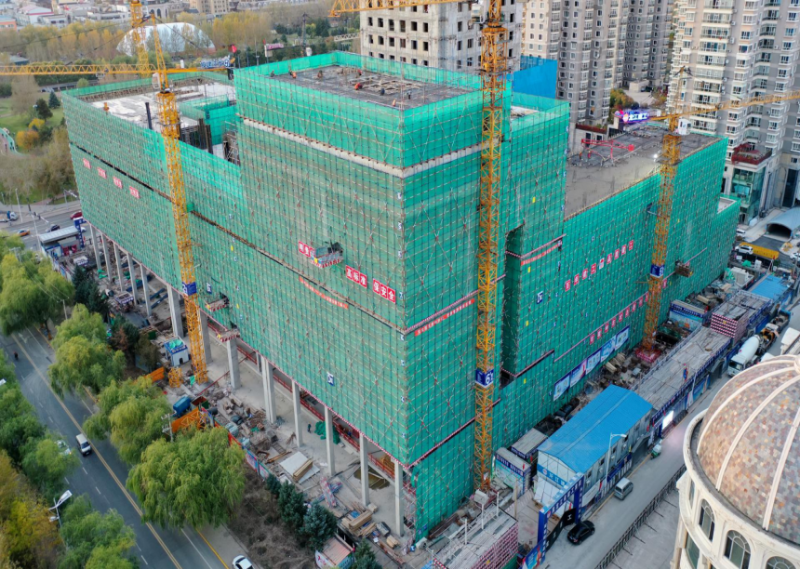 哈尔滨国贸大厦A区拆除加固项目