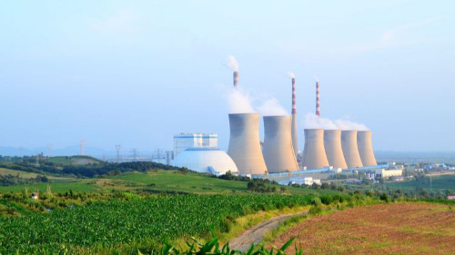 华电铁岭烟囱改造工程项目，应用我公司<i style='color:red'>py313混凝土防水防腐防碳化涂层</i>，进行烟囱外壁涂刷